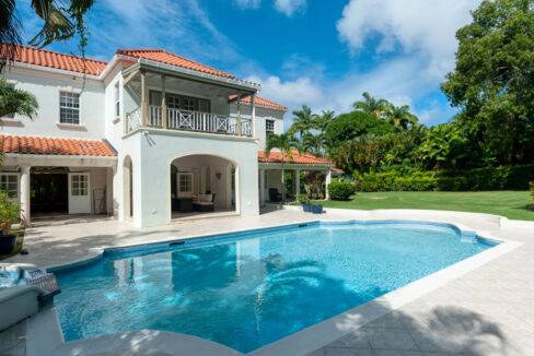 Magnolia luxury villa in Sandy Lane Estate in Barbados