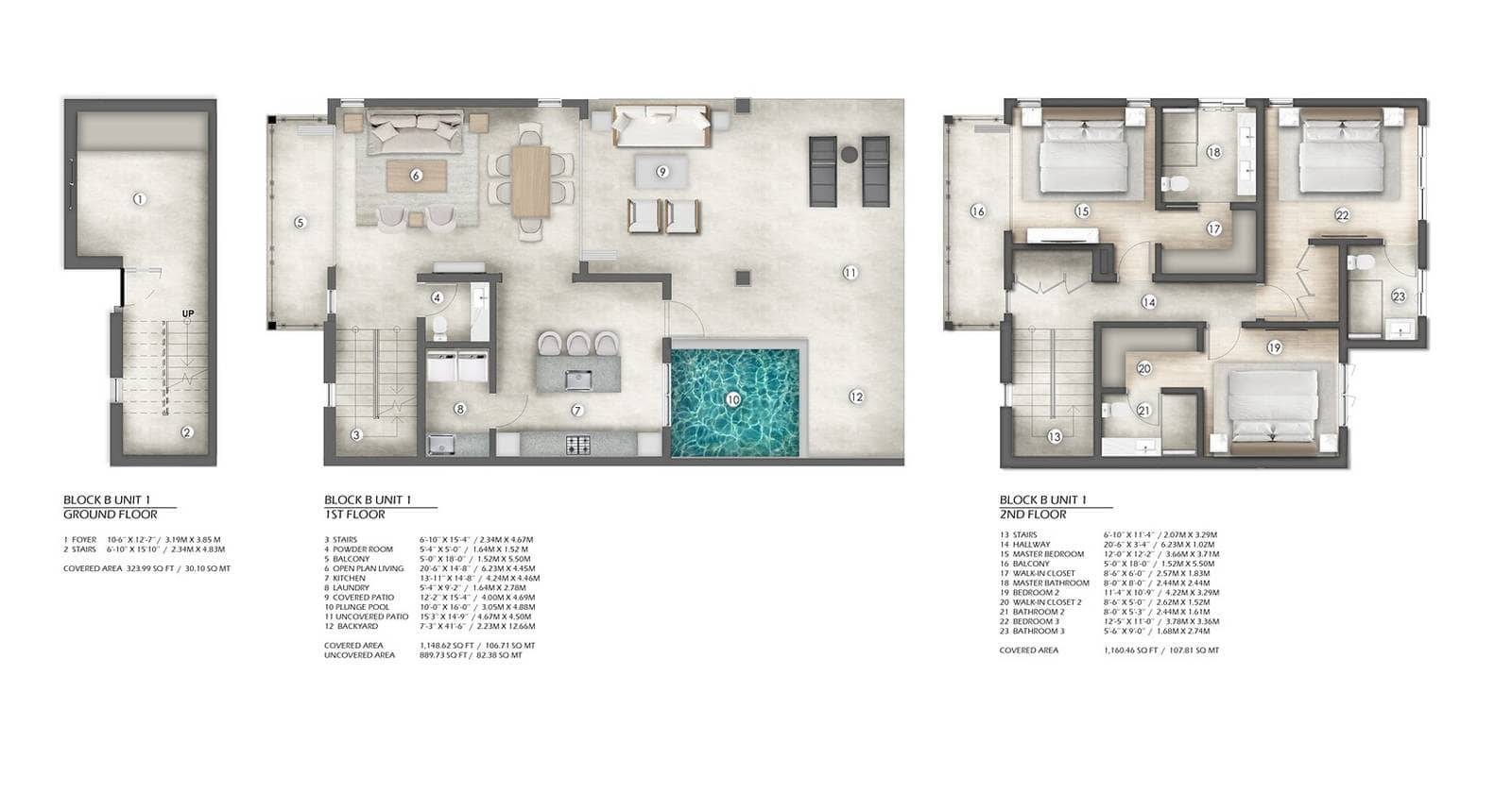 Floor Plans - GA Phase 2 Block B