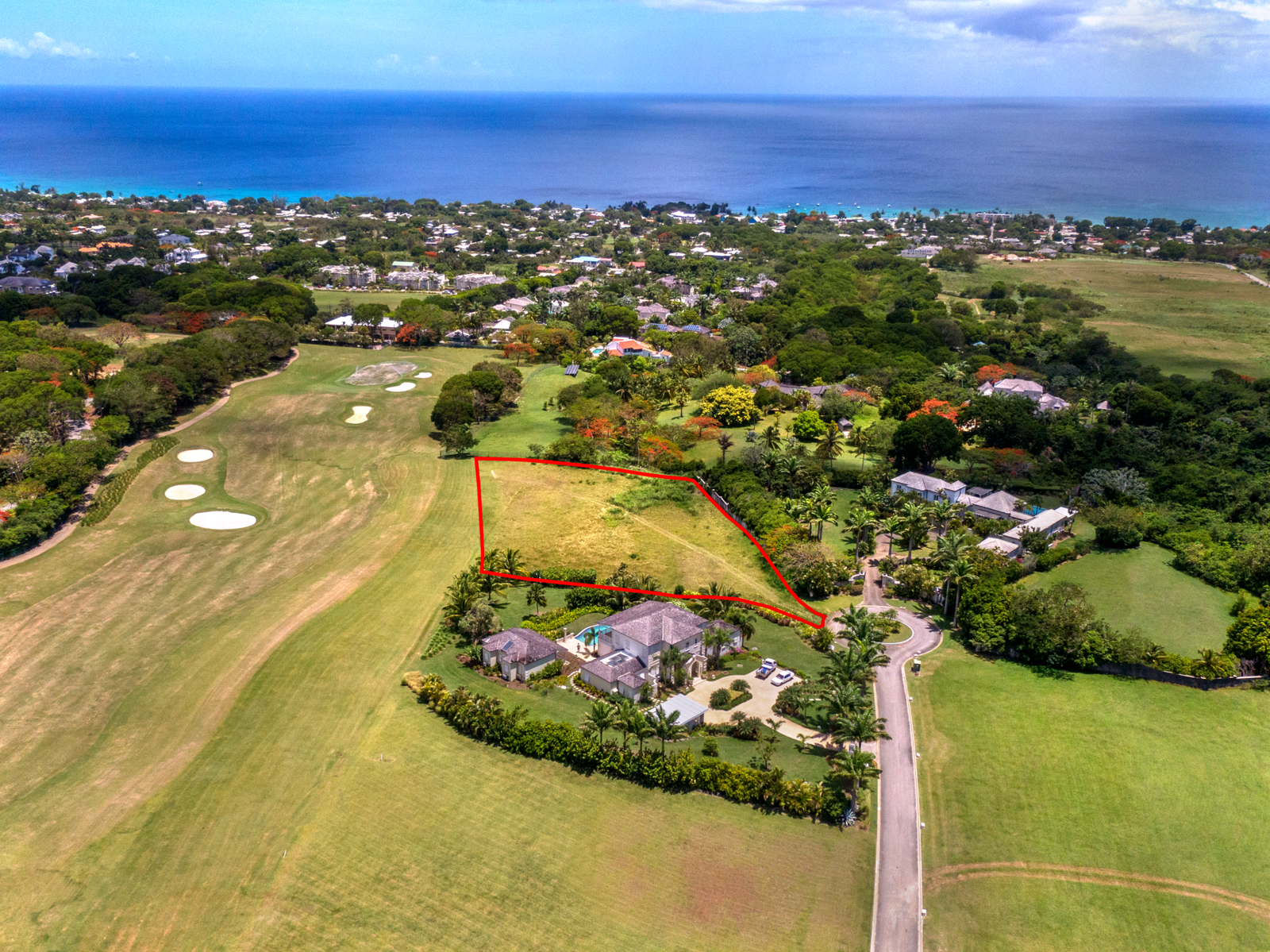 Ocean Drive #15 plot of land at Royal Westmoreland in Barbados.