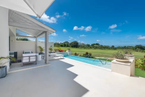 Courtyard Villa 23 in Apes Hill Resort on the West Coast of Barbados.