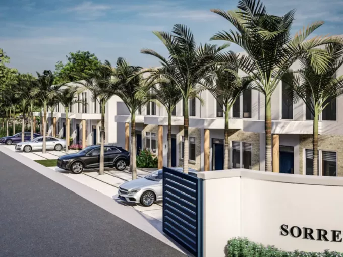 Sorrento luxury villas at Carlton, St. James is an exclusive gated development comprising 16 meticulously designed three-bedroom homes.